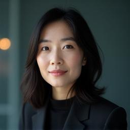 ディレクターの佐藤由美氏のプロフェッショナルなポートレート